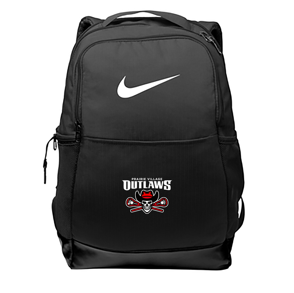 Prairie Village Outlaws Lacrosse Nike Brasilia Medium Backpack