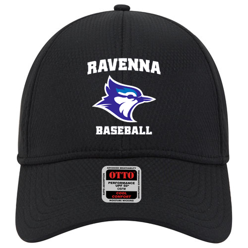 Ravenna Baseball UPF 50+ 6 Panel Low Profile Baseball Cap