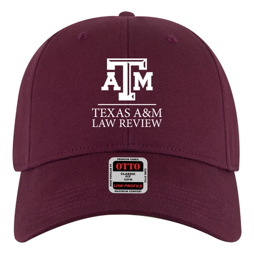 Texas A&M Law Review Low Profile Baseball Cap