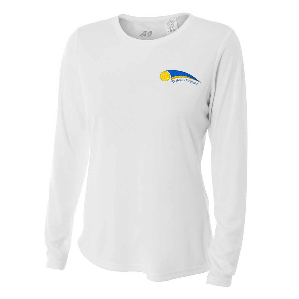 St. James Pickleball Association Women's Long Sleeve Performance Crew