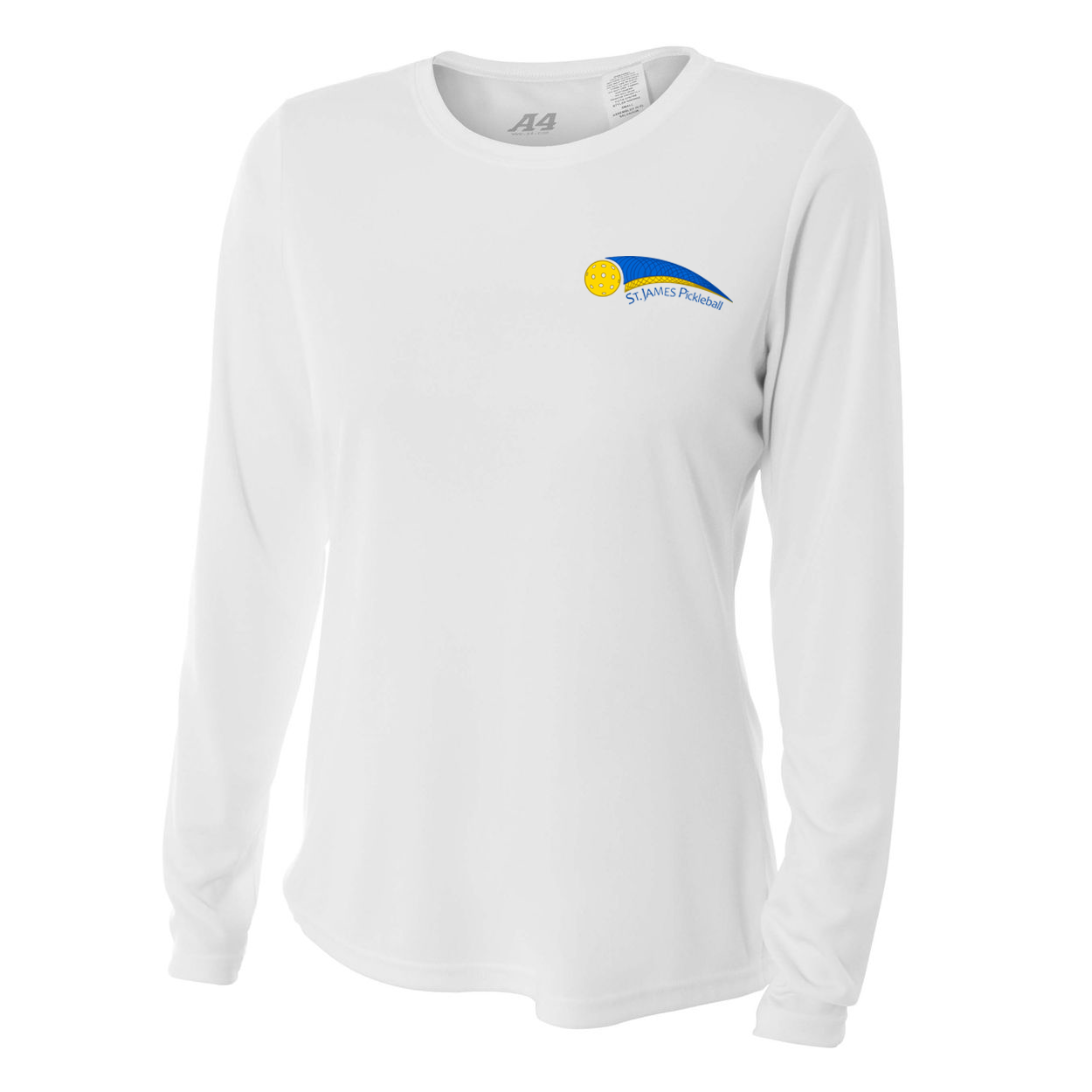 St. James Pickleball Association Women's Long Sleeve Performance Crew Blatant Team Store