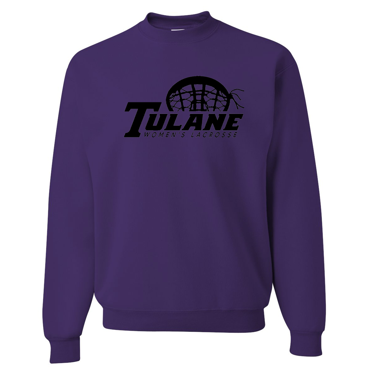 Tulane Women's Lacrosse NuBlend Crewneck Sweatshirt
