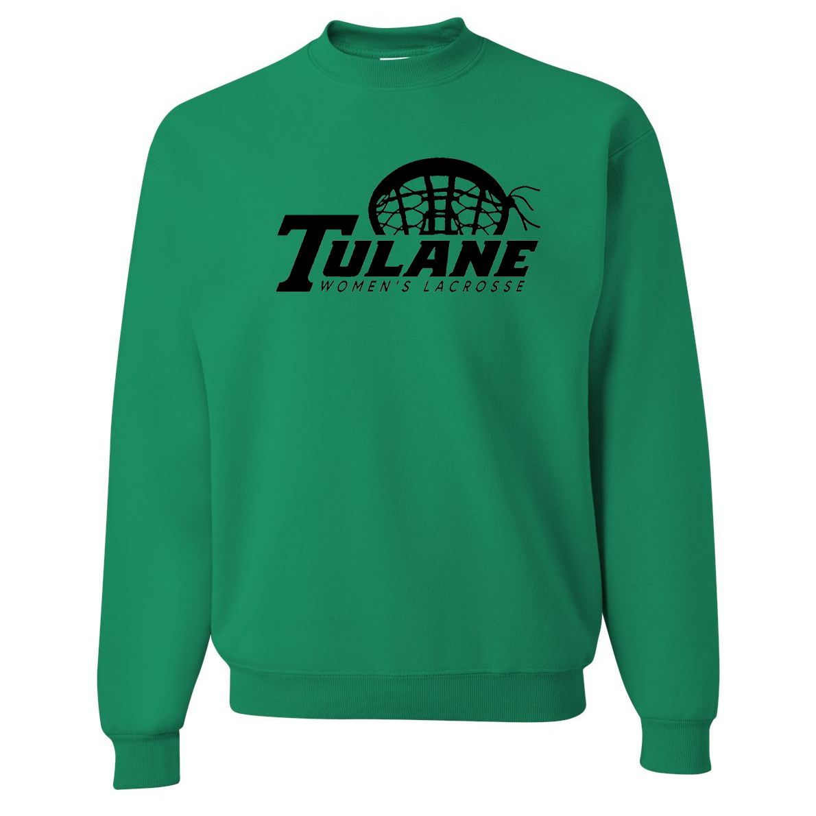 Tulane Women's Lacrosse NuBlend Crewneck Sweatshirt