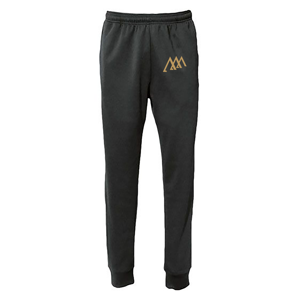 USMA Sandhurst Black & Gold Performance Joggers