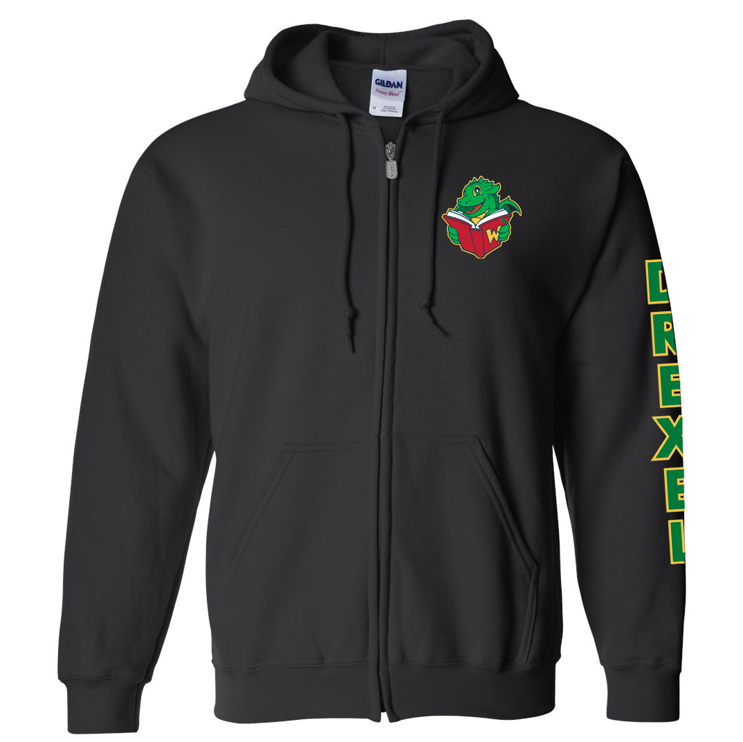 Drexel Avenue Elementary School Heavy Blend Full Zip Hoodie