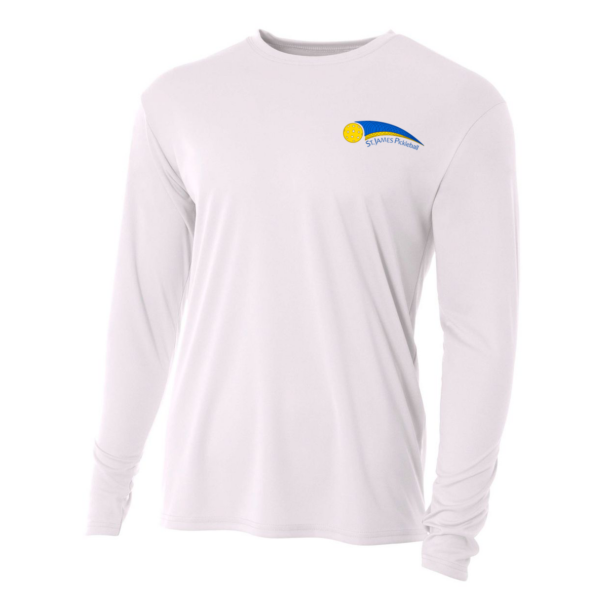 St. James Pickleball Association Men's Cooling Performance Long Sleeve Crew