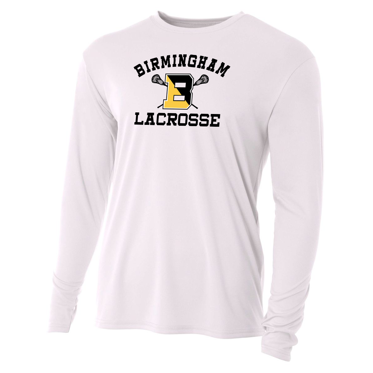 Birmingham Lacrosse A4 Cooling Performance L/S Crew