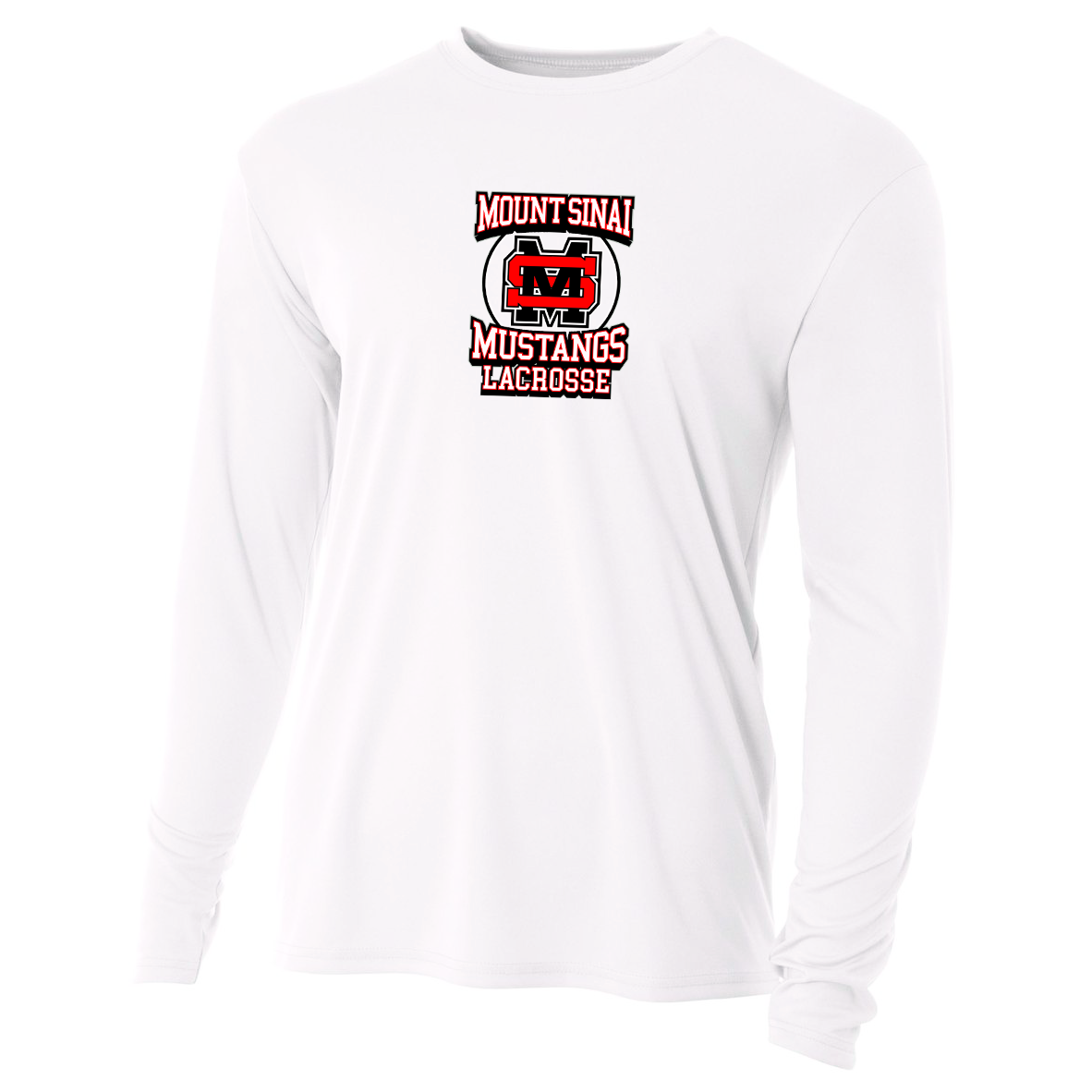 Mount Sinai Lacrosse Cooling Performance Long Sleeve Crew