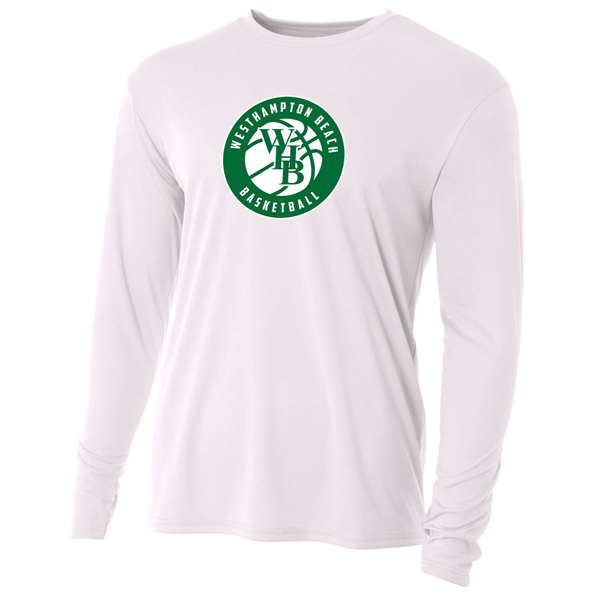 Westhampton Beach Basketball A4 Cooling Performance Long Sleeve