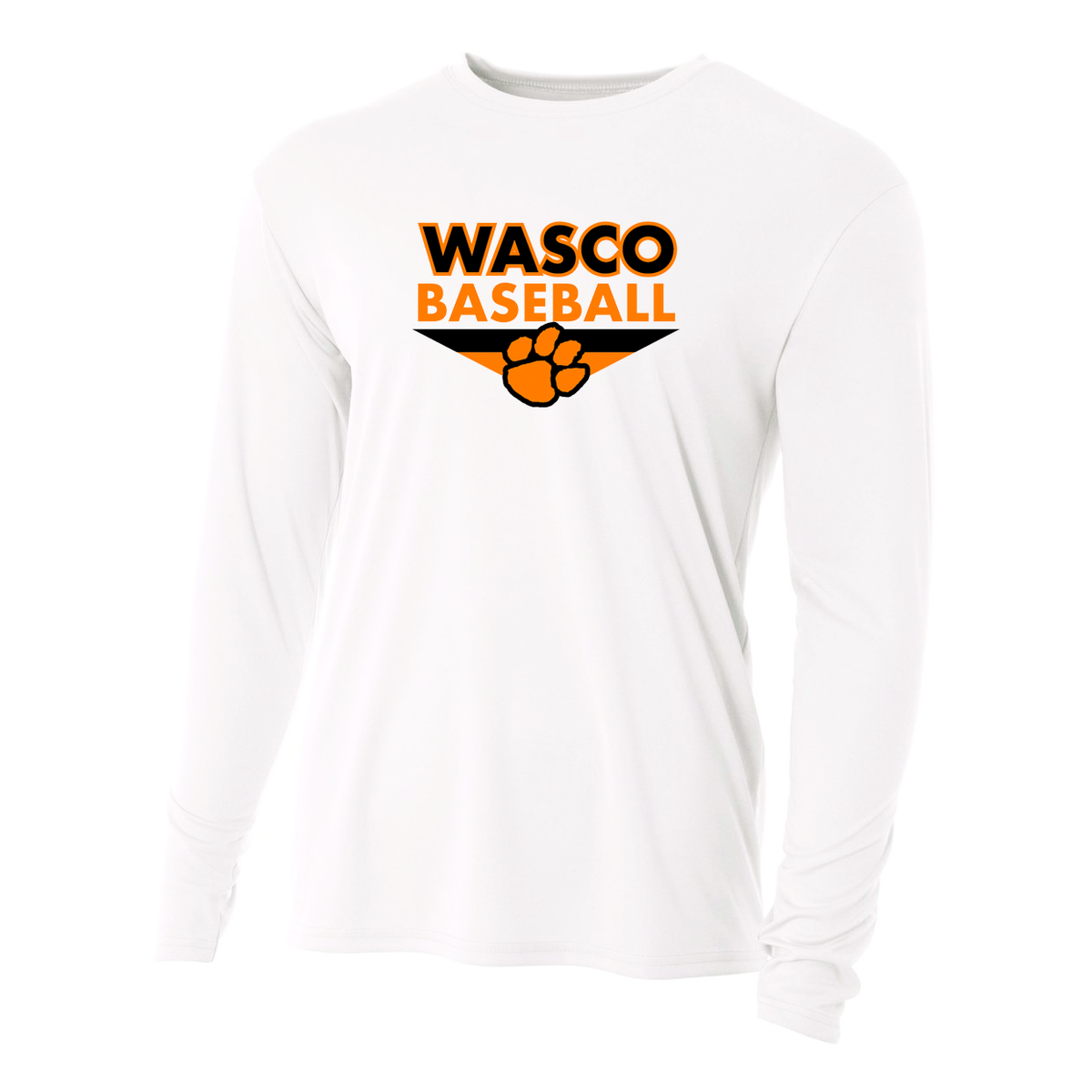 Wasco Union HS Baseball Cooling Performance Long Sleeve Crew