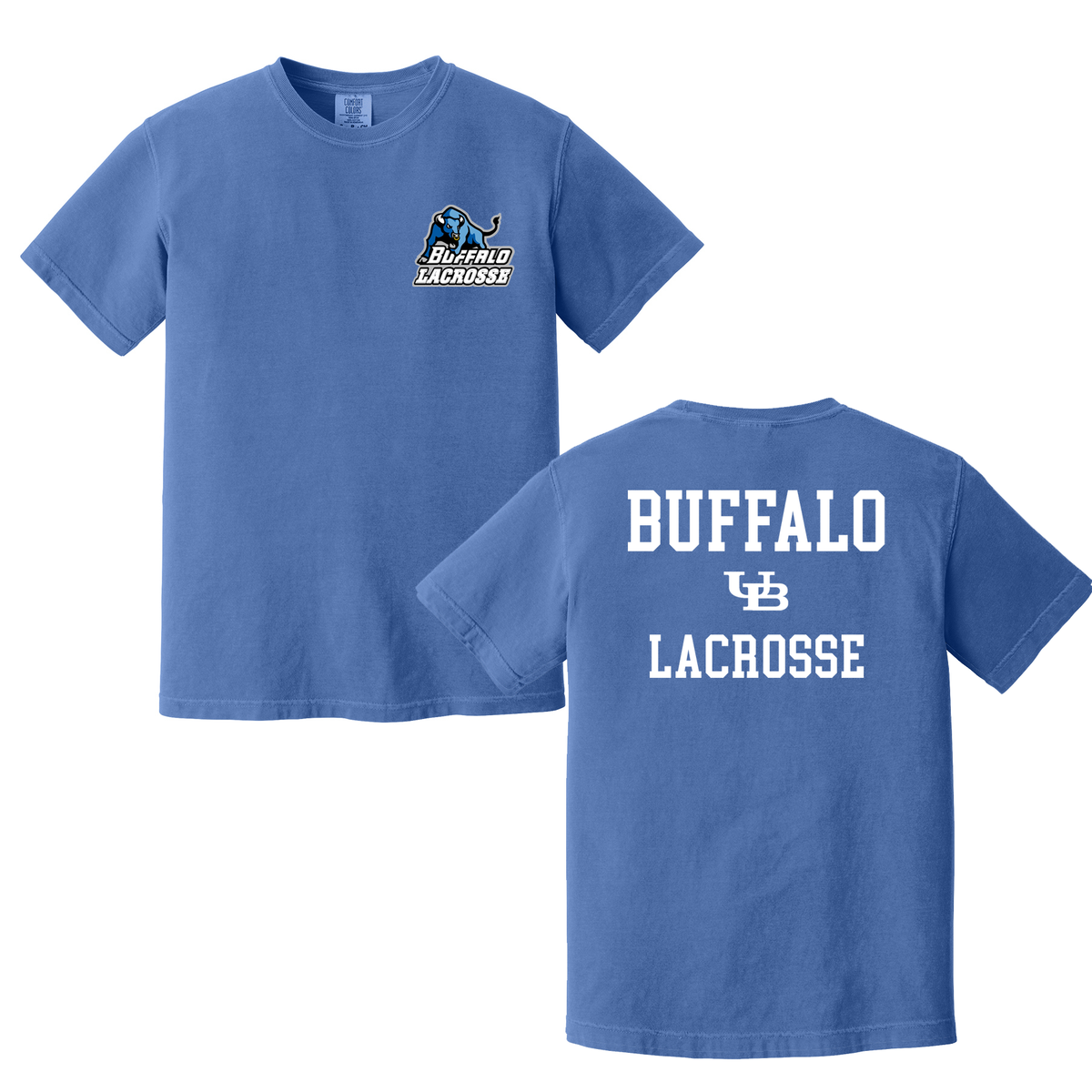 University at Buffalo Women's Lacrosse Club Comfort Colors Heavyweight T-Shirt