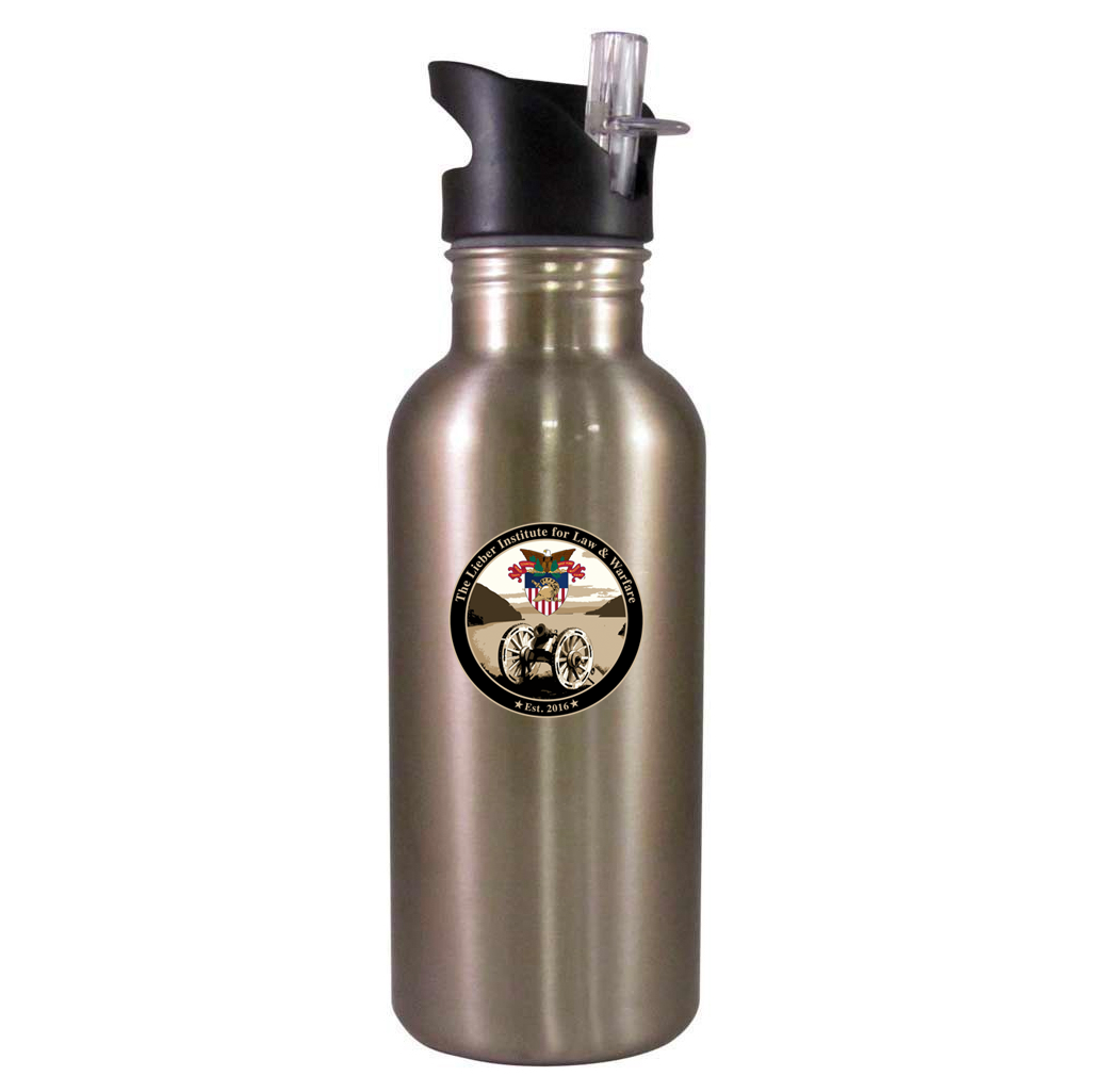 USMA Lieber Institute Water Bottle - Circle Logo
