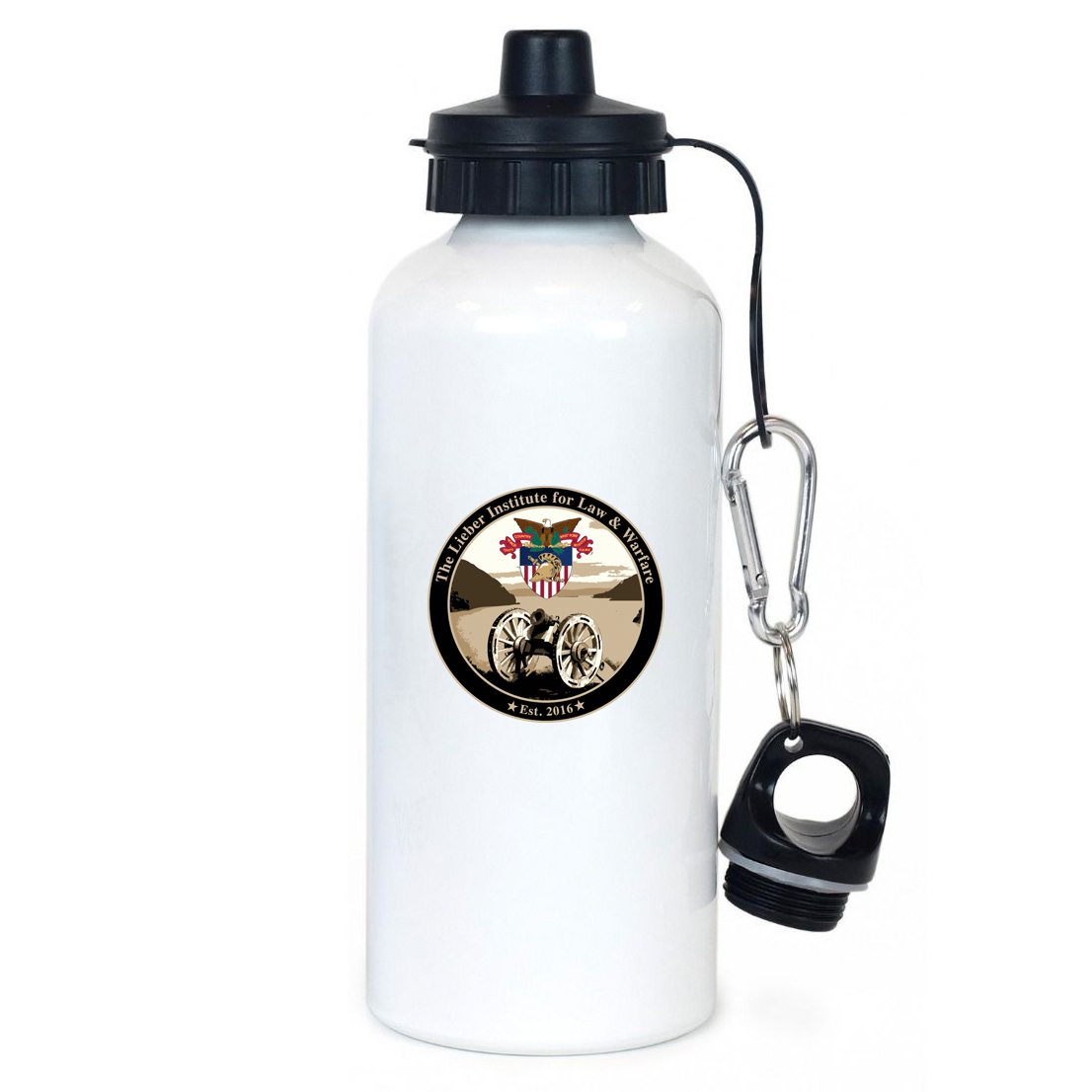 USMA Lieber Institute Water Bottle - Circle Logo