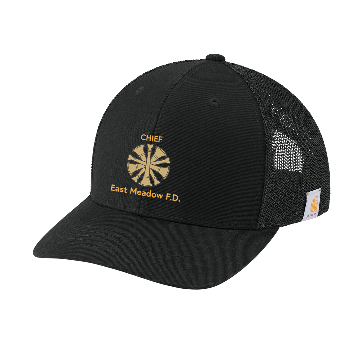 East Meadow Fire Department Carhartt Flexfit Meshback Hat