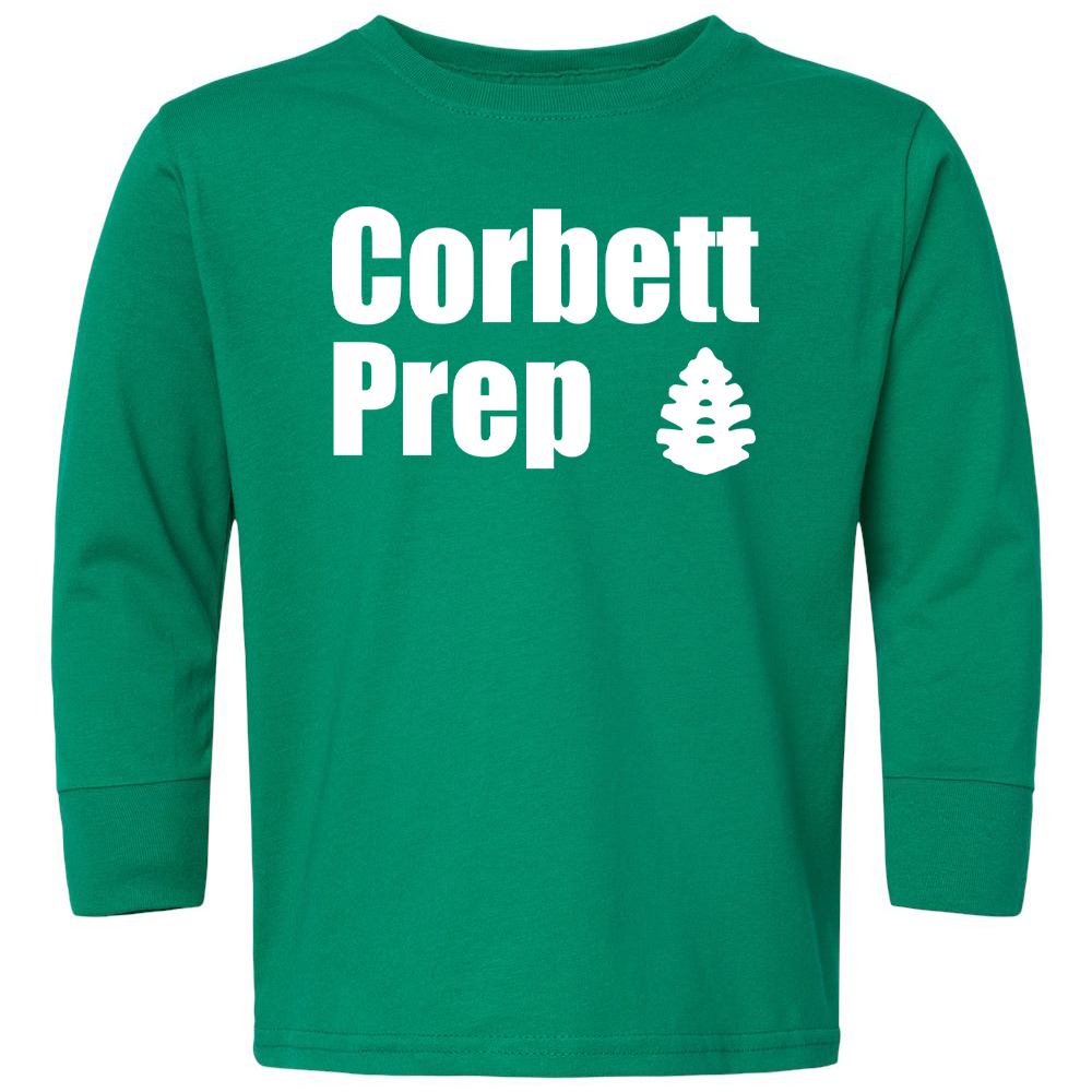 Corbett Prep Toddler Fine Jersey Long Sleeve Tee