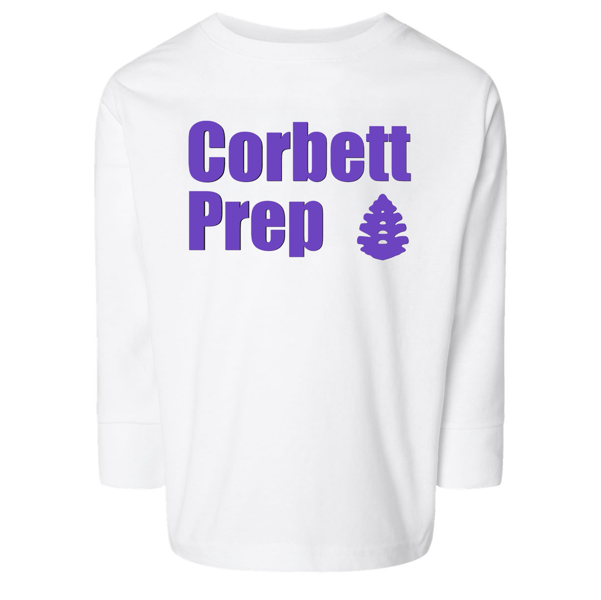 Corbett Prep Toddler Fine Jersey Long Sleeve Tee