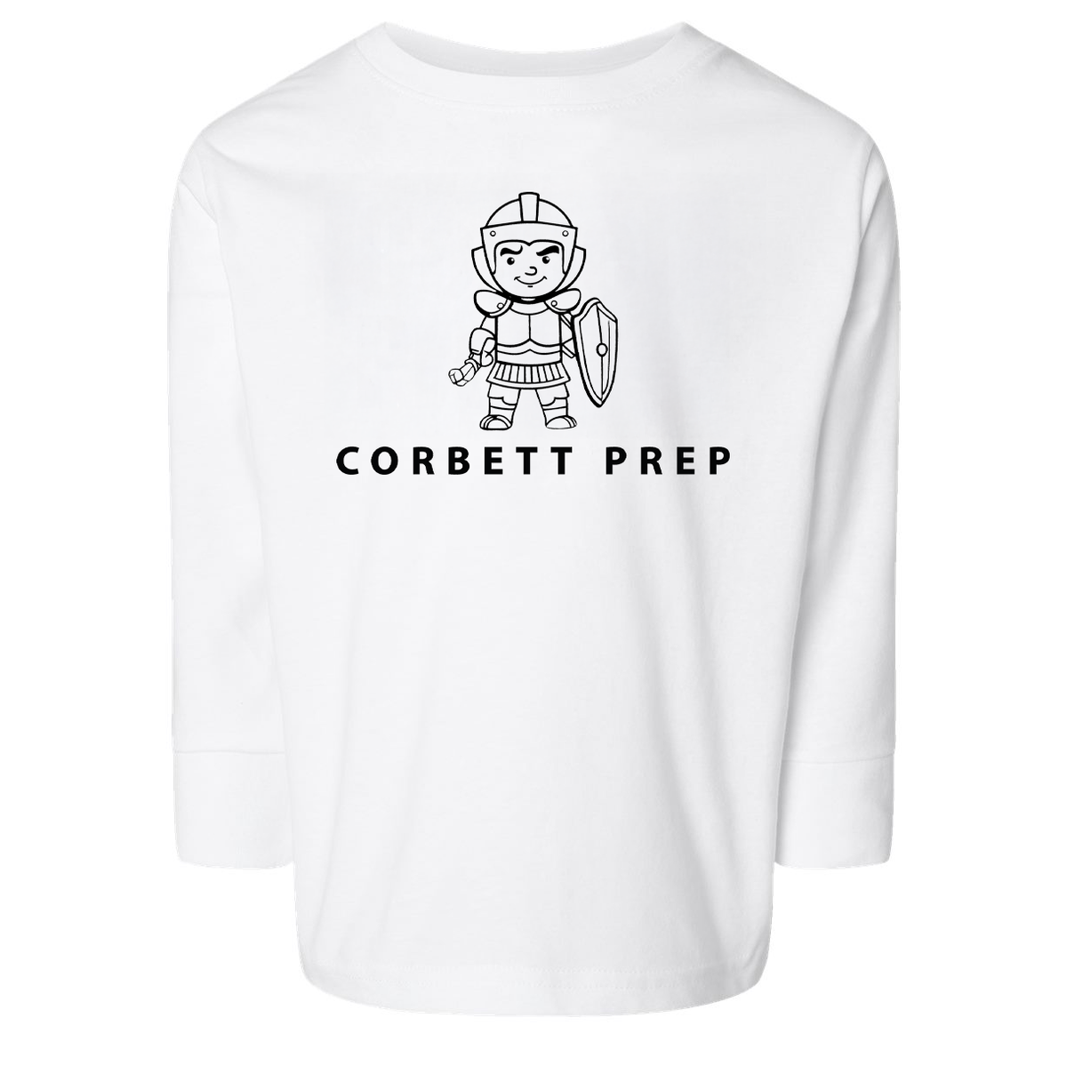 Corbett Prep Toddler Fine Jersey Long Sleeve Tee