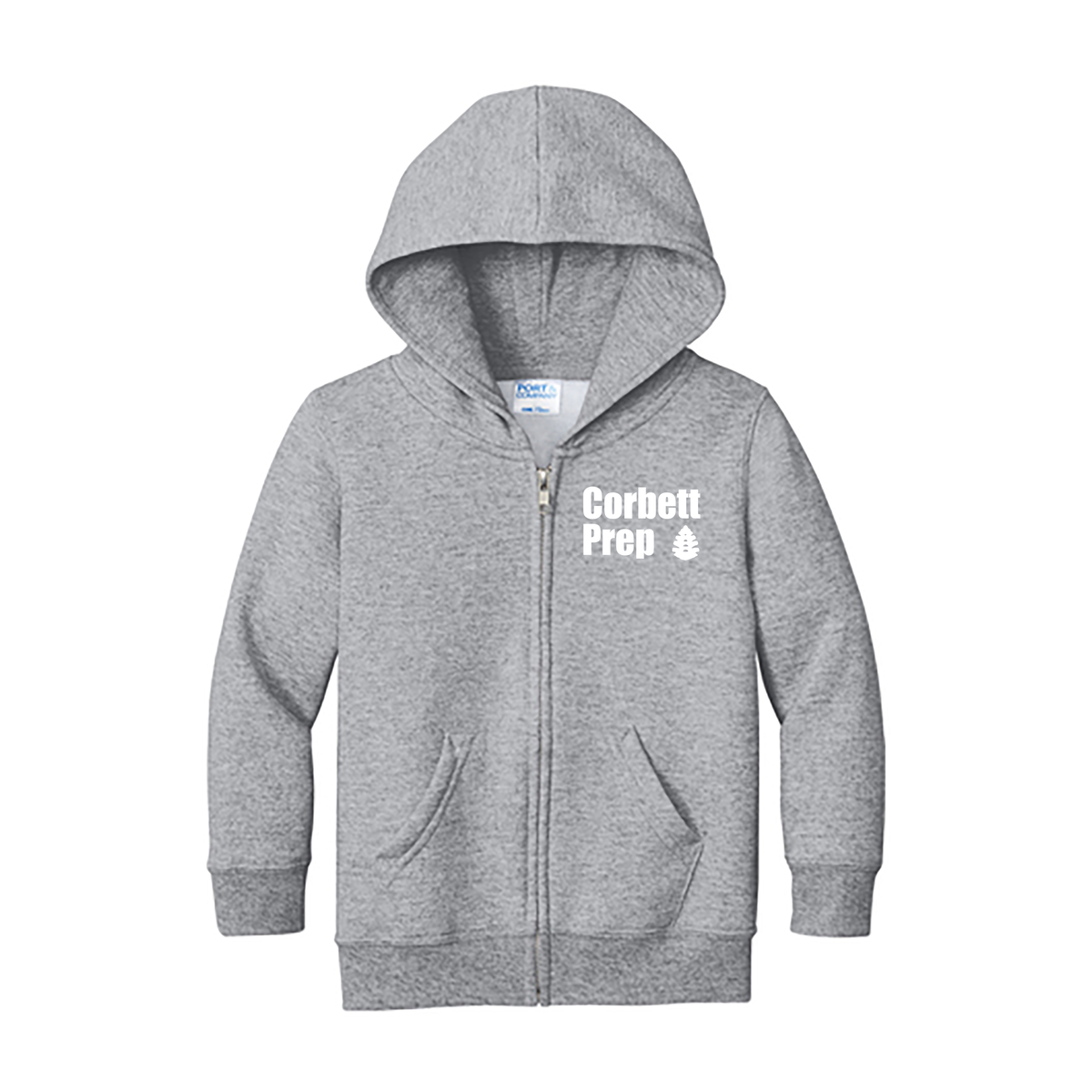 Corbett Prep Toddler Full Zip Hoodie