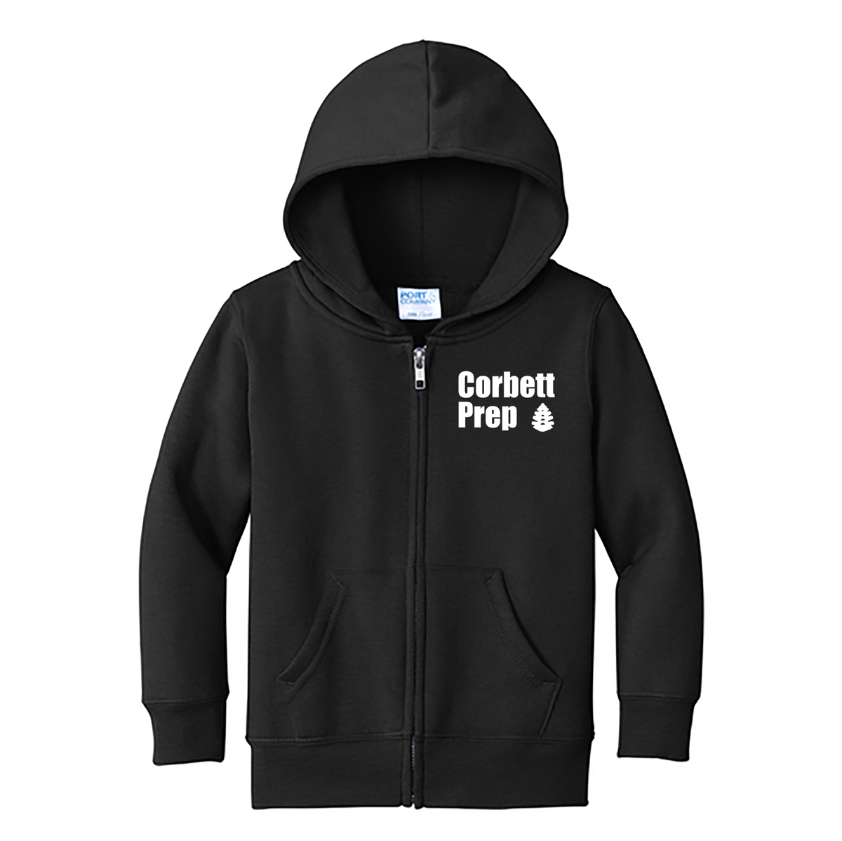 Corbett Prep Toddler Full Zip Hoodie