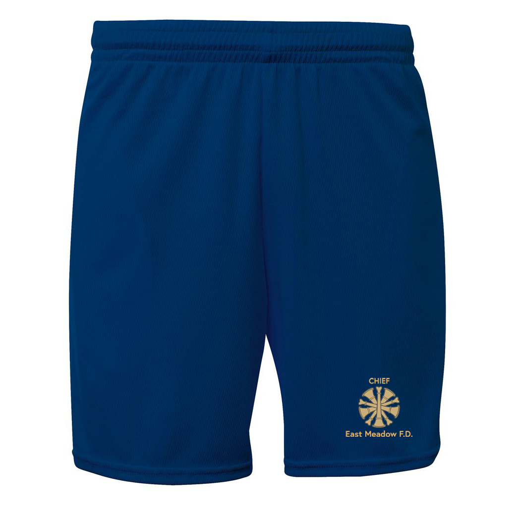 East Meadow Fire Department A4 Mesh Shorts w/ Pockets