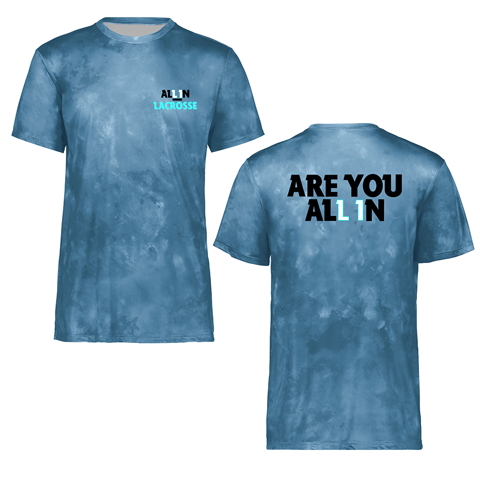 All In Lacrosse Cotton Touch Poly Tee