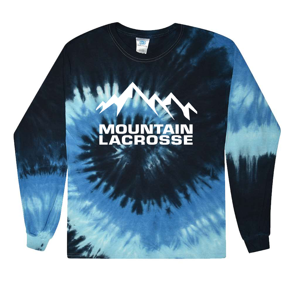 Mountain Lacrosse League Tie-Dyed Long Sleeve T-Shirt