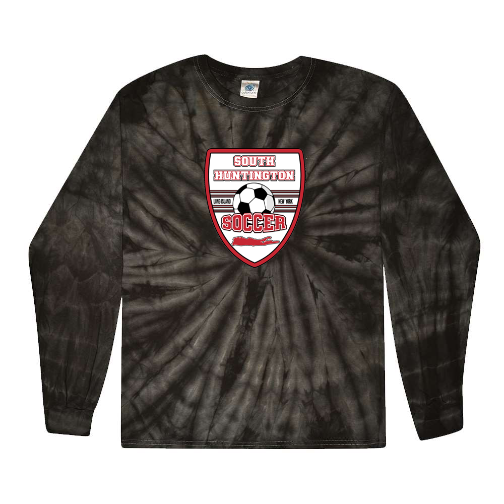 South Huntington Soccer Club Tie-Dyed Long Sleeve T-Shirt