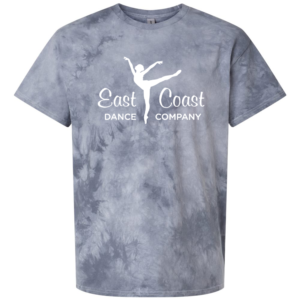 East Coast Dance Company Crystal Tie-Dyed T-Shirt