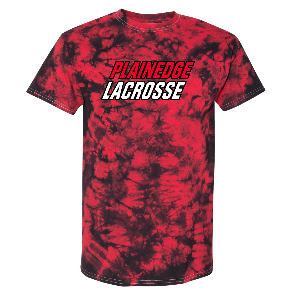 Plainedge HS Lacrosse Crystal Tie-Dyed T-Shirt