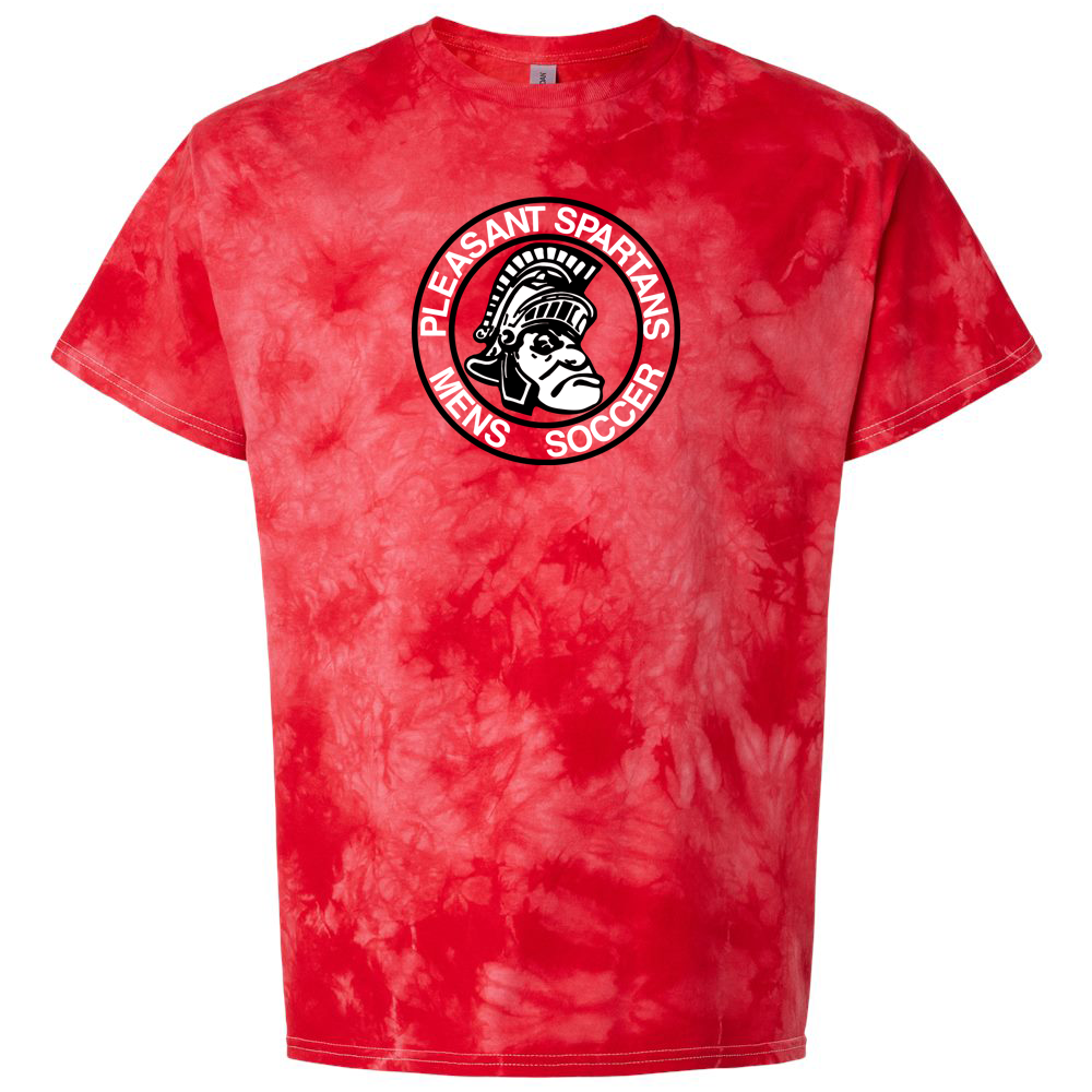 Pleasant HS Soccer Crystal Tie-Dyed T-Shirt