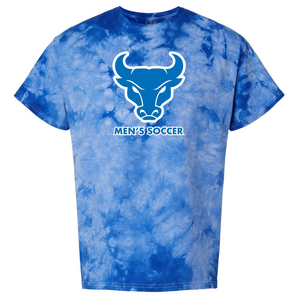 UB Mens Club Soccer Crystal Tie-Dyed T-Shirt