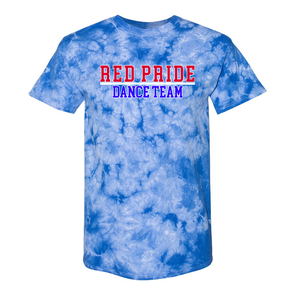 Plainfield Dance Team Crystal Tie-Dyed T-Shirt