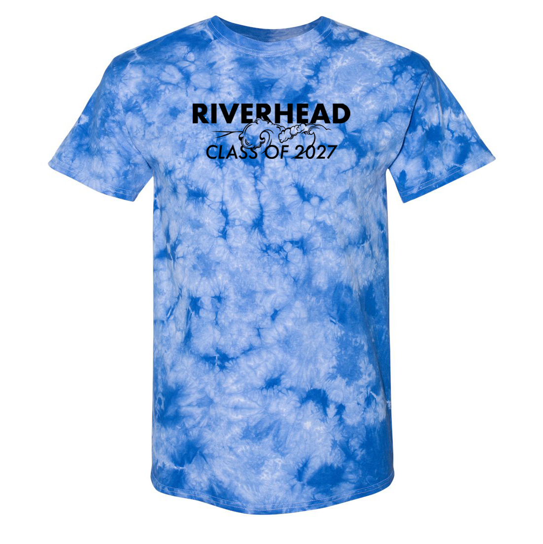 Riverhead Class of 2027 Crystal Tie-Dyed T-Shirt