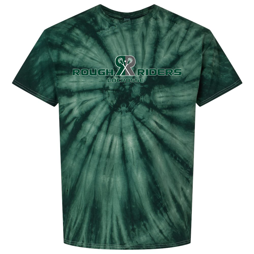 Rough Riders Lacrosse Tie-Dye Pinwheel T-Shirt