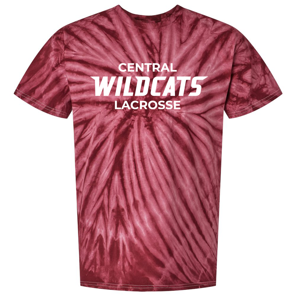 Central Wildcats Tie-Dye Pinwheel T-Shirt