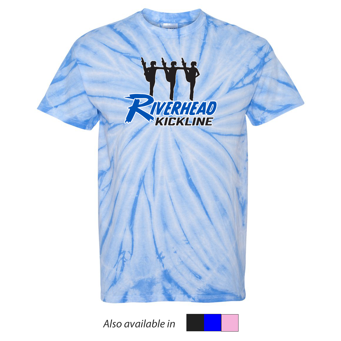 Riverhead Kickline Tie-Dye Pinwheel T-Shirt