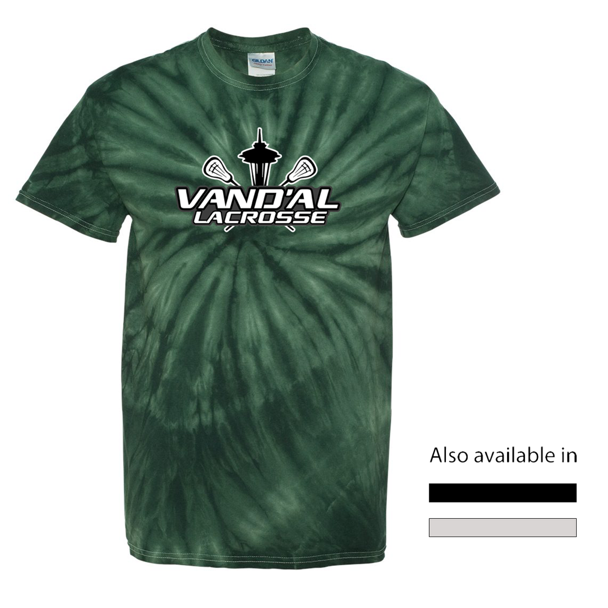 Vand'al Lacrosse Tie-Dye Pinwheel T-Shirt