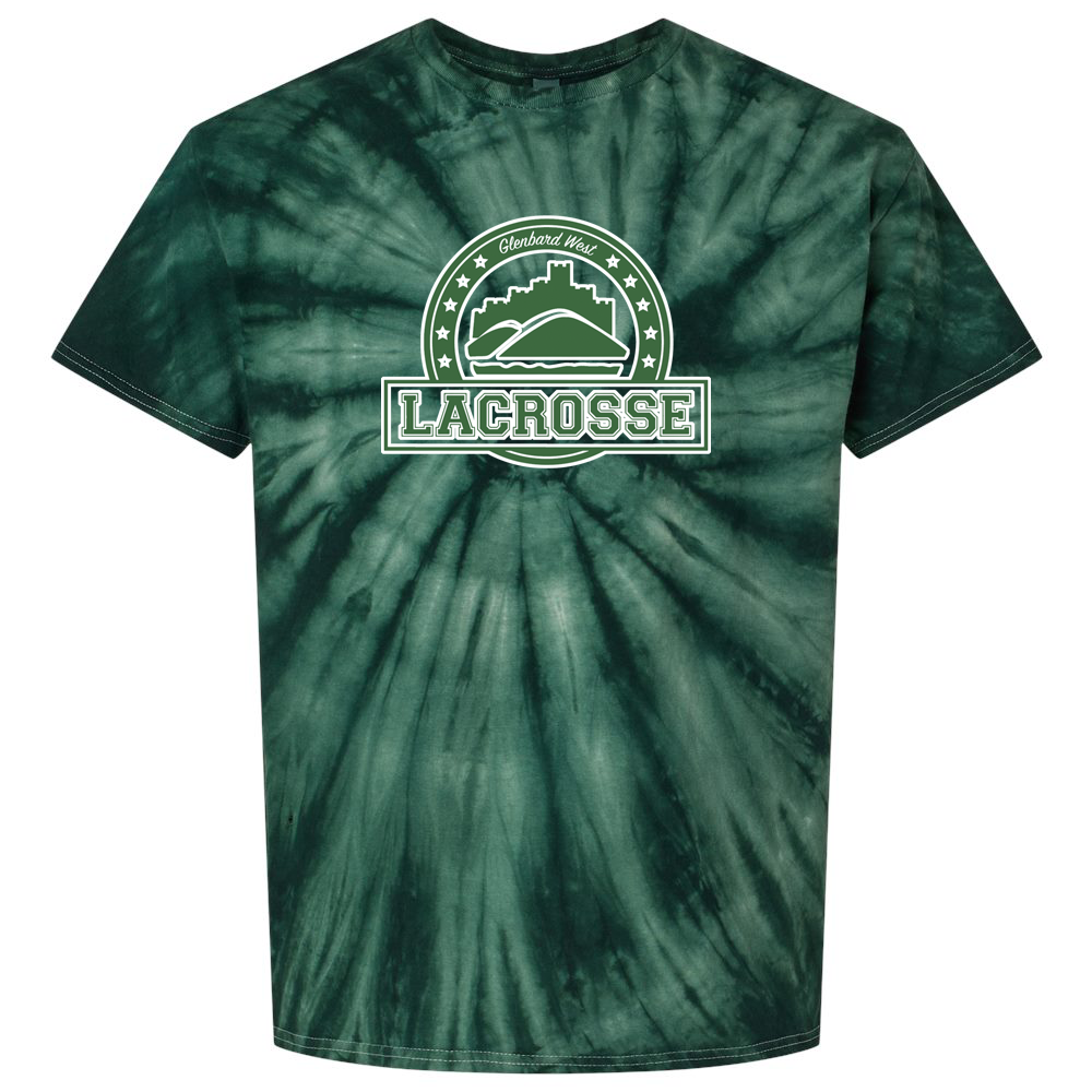 Glenbard West Lacrosse Tie-Dye Pinwheel T-Shirt