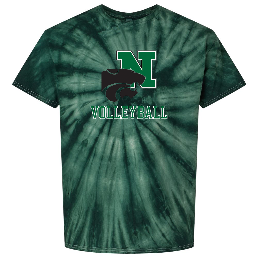 Novi Volleyball Tie-Dye Pinwheel T-Shirt