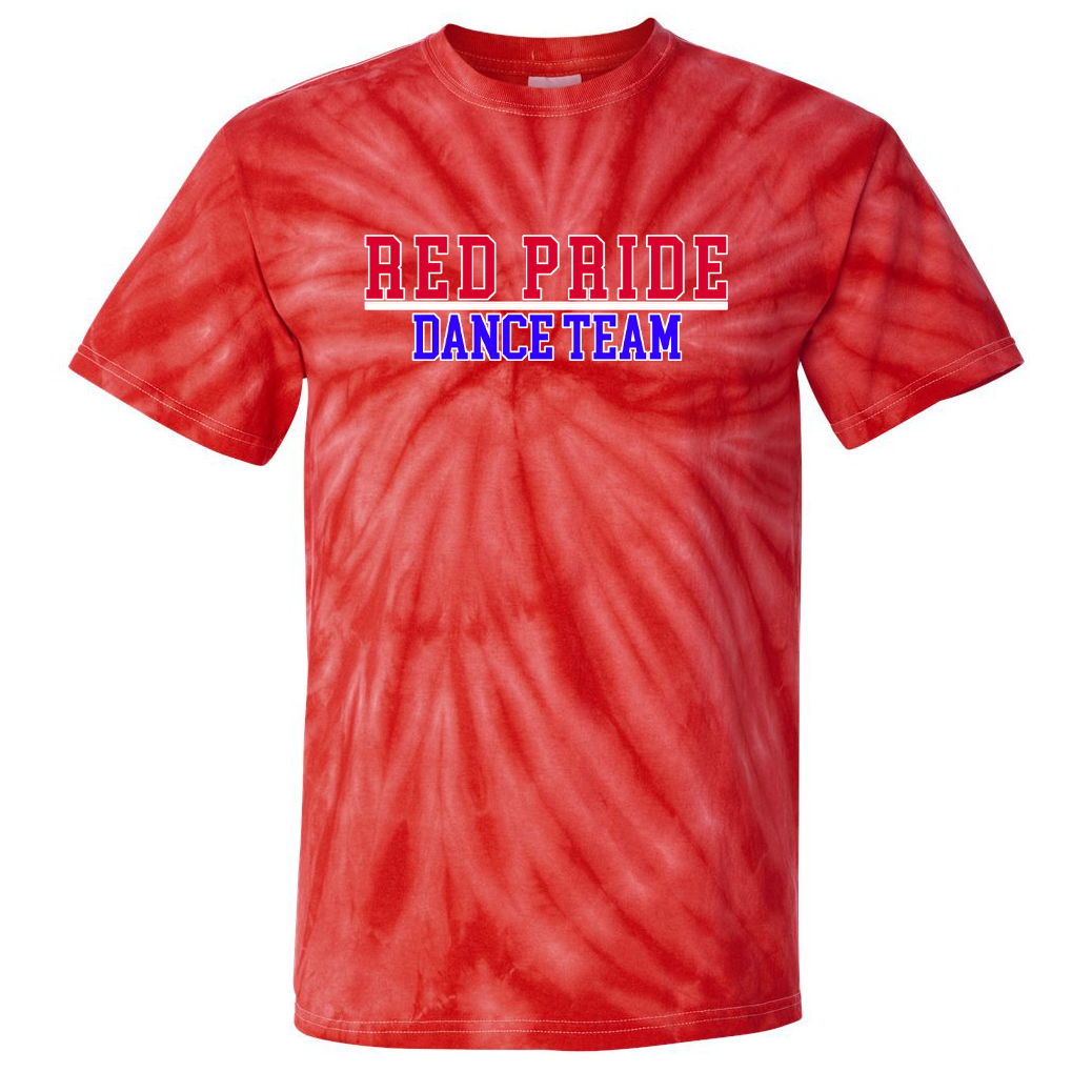 Plainfield Dance Team Tie-Dye Pinwheel T-Shirt