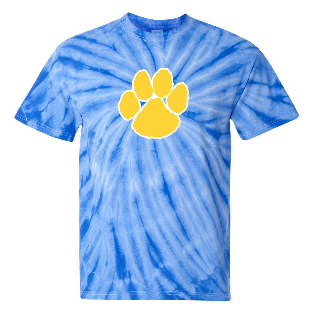 Culbreth Cougars Middle School Tie-Dye Pinwheel T-Shirt