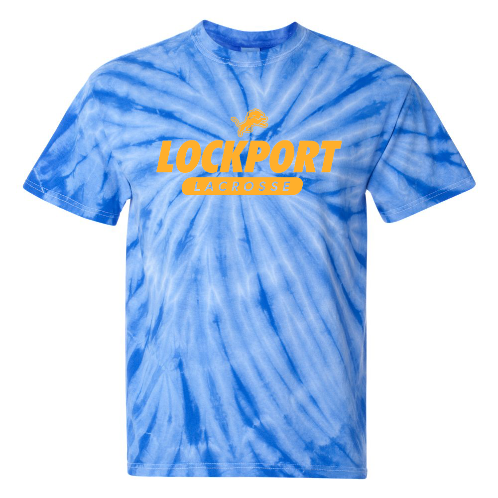 Lockport High School Tie-Dye Pinwheel T-Shirt