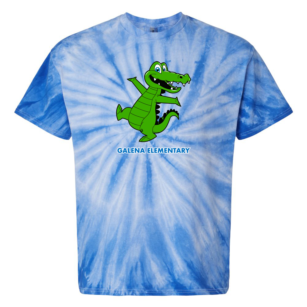 Galena Elementary School Tie-Dye Pinwheel T-Shirt