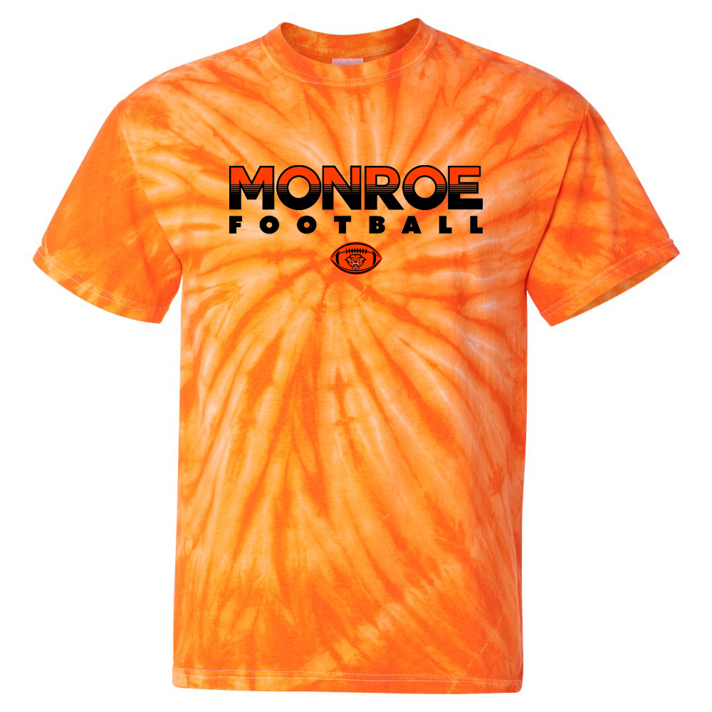 Monroe HS Football Tie-Dye Pinwheel T-Shirt