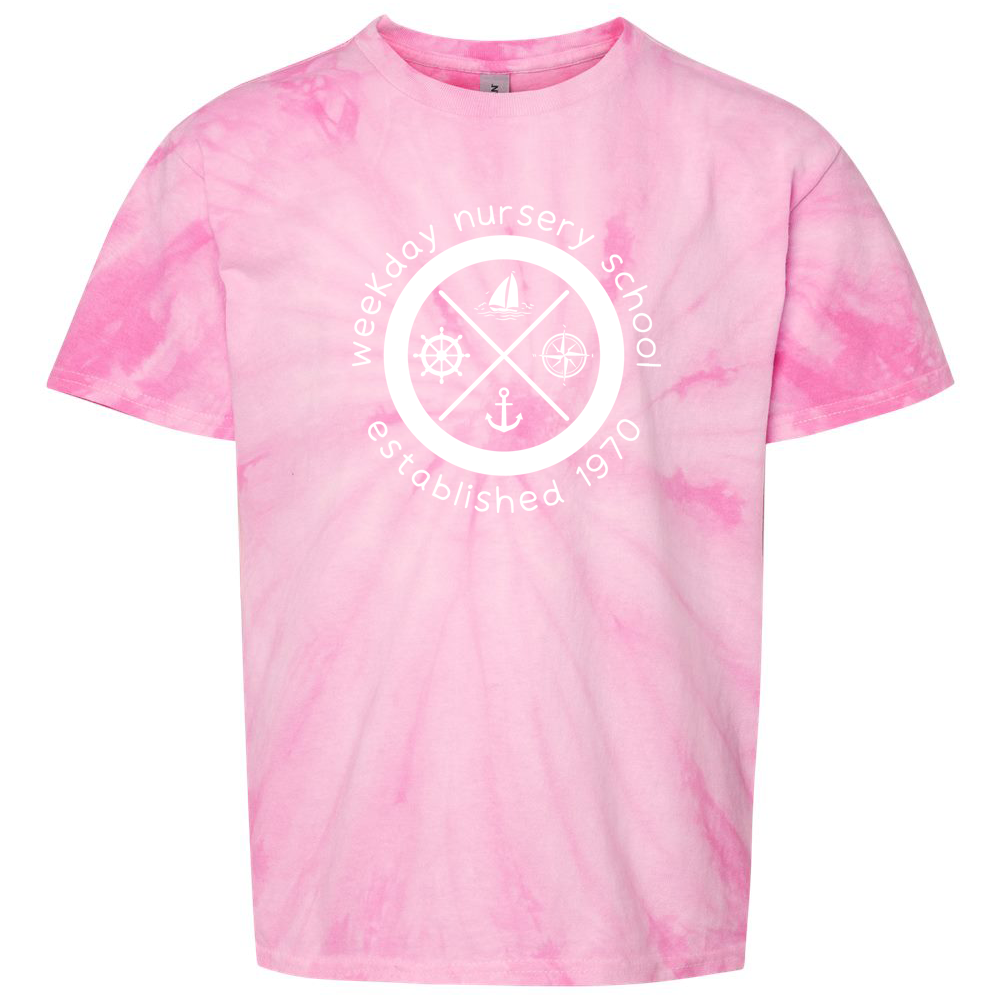 Weekday Nursery School Tie-Dye Pinwheel T-Shirt