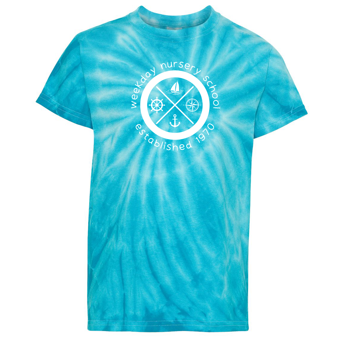 Weekday Nursery School Tie-Dye Pinwheel T-Shirt