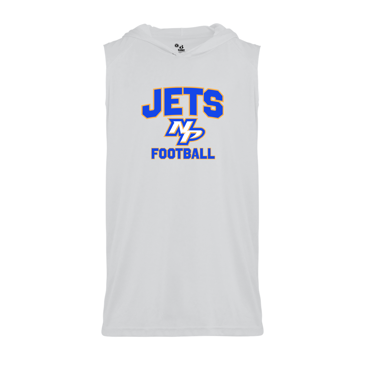 North Providence Jets Football Sleeveless Hood Tee