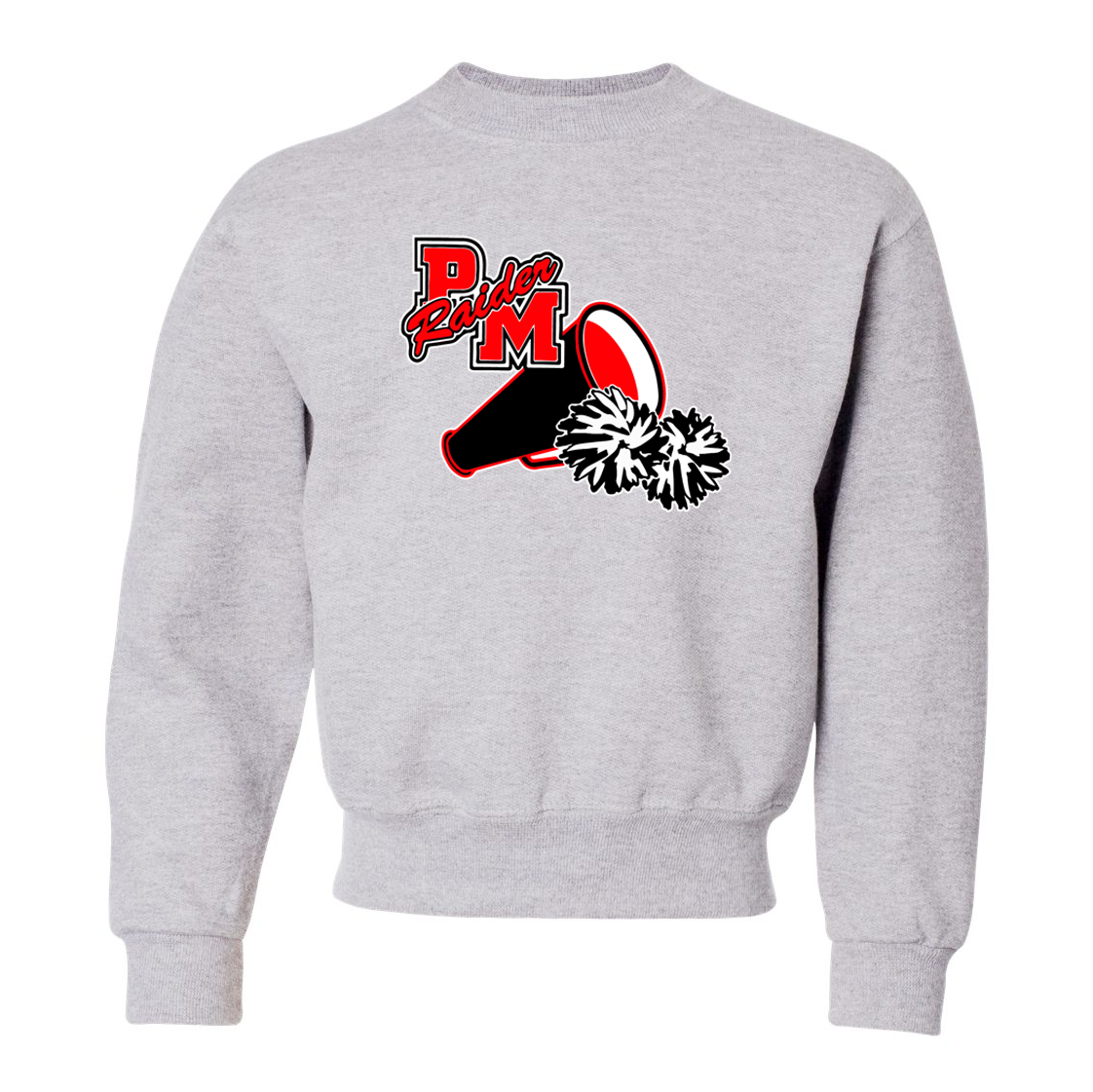 Raiders Youth Cheer Youth Crewneck Sweatshirt