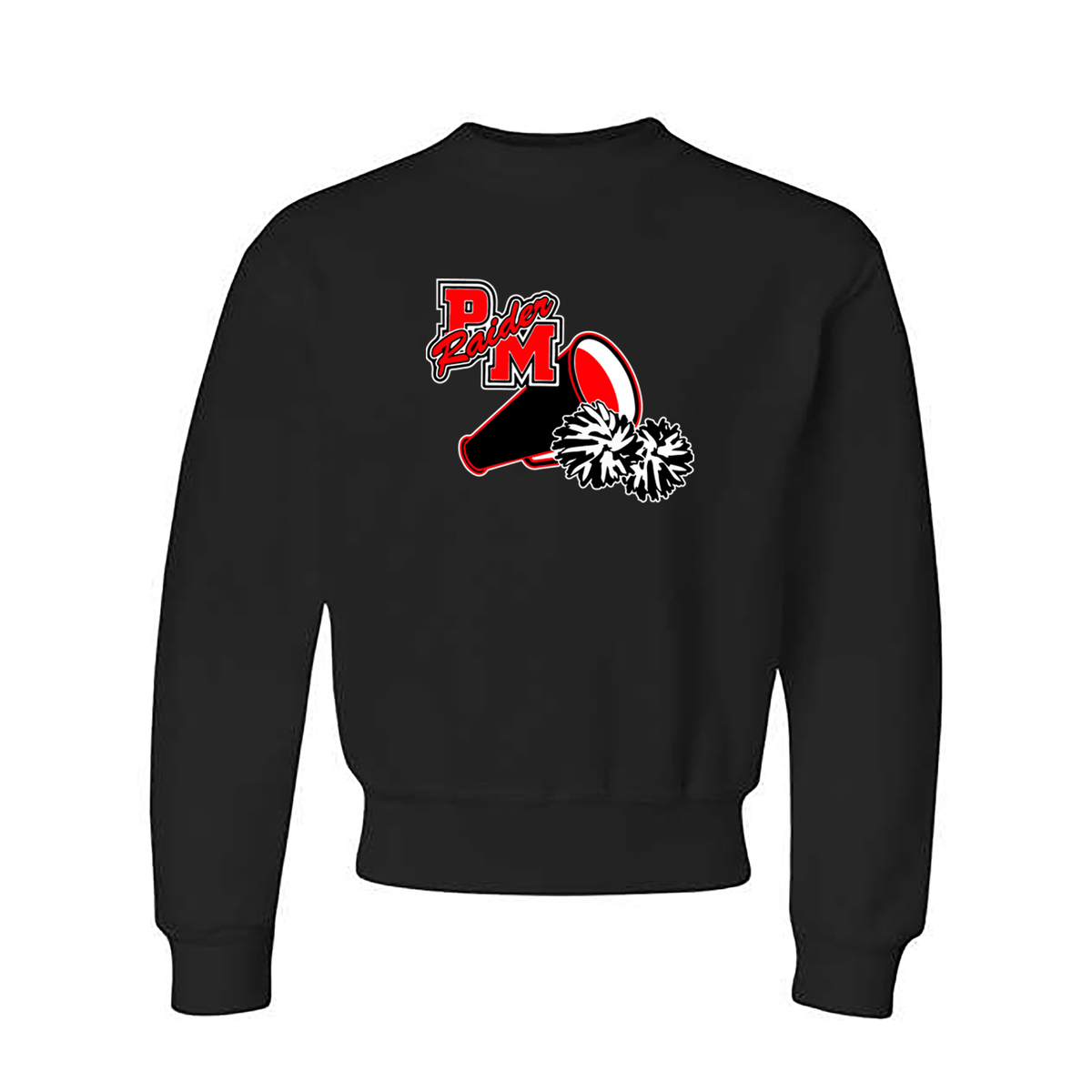 Raiders Youth Cheer Youth Crewneck Sweatshirt