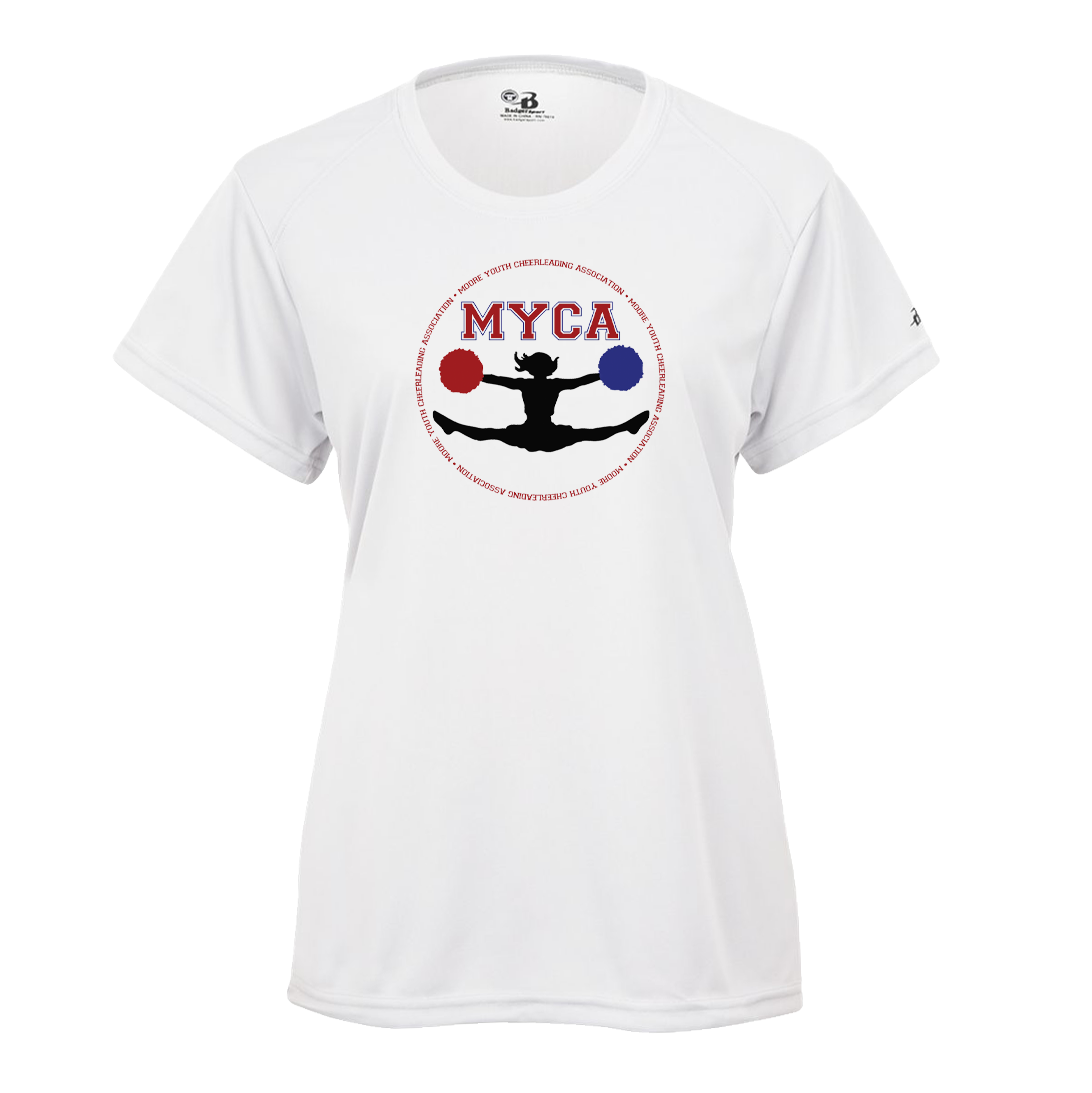 Moore Youth Cheer Women's Performance Tee